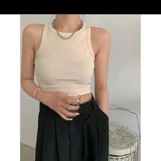 ÁO BA LỖ CROPTOP 100% COTTON SANG XỊN YVY 25- TRIỆU VY STORE