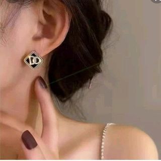 BÔNG TAI THỜI TRANG MẠ BẠC 925 ĐÍNH KIM CƯƠNG NHÂN TẠO YVY32- TRIỆU VY STORE