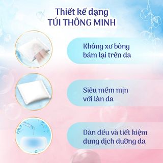 (Tổng kho nhập trực tiếp không qua trung gian) Bông trang điểm (bông tẩy trang) Silcot 82 miếng/hộp