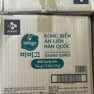 Snack rong biển bibigo CJ hàn quốc