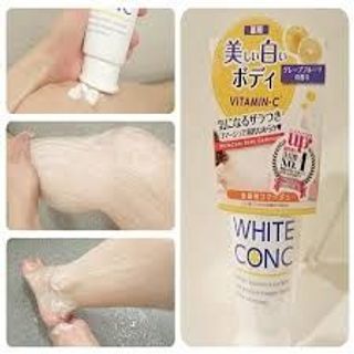Tẩy Tế Bào Chết White ConC Body Gommage  Dưỡng trắng toàn thân  180g
