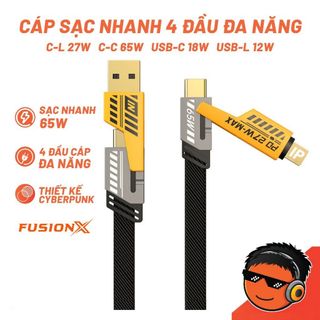 CÁP SẠC 4 IN 1