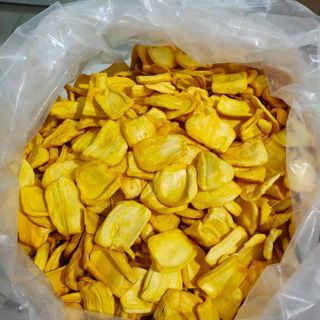 Mít Sấy Giòn Nguyên Cánh,Mít Thái Loại A Sấy Giòn, Ăn Vặt Ngon Rẻ, Đặc Sản Đà Lạt-300GR/TÚI
