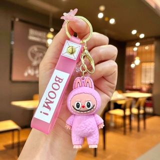 MÓC KHÓA DẺO CÓ DÂY BOOM LABUBU