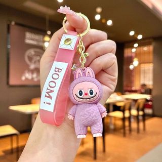 MÓC KHÓA DẺO CÓ DÂY BOOM LABUBU