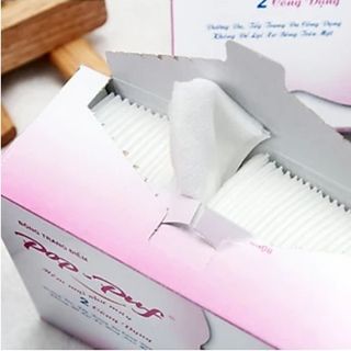 Bông Trang Điểm Pop Puf Hồng (100 Miếng / Hộp)