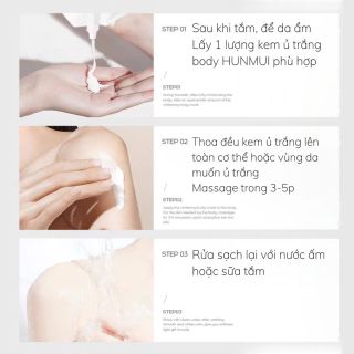 Kem ủ trắng body hummui giá sỉ