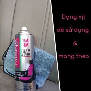 Xịt bọt F002 - Xịt vệ sinh nội thất ô tô
