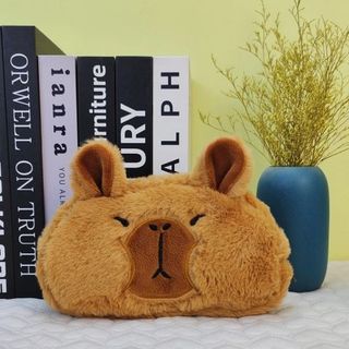 TÚI ĐỰNG BÚT GẤU NÂU CAPYBARA MS1059