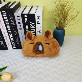TÚI ĐỰNG BÚT GẤU NÂU CAPYBARA MS1059
