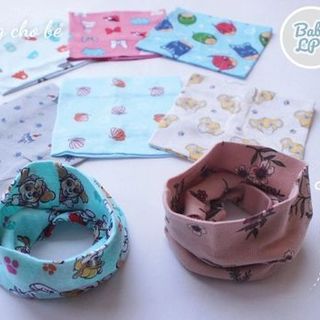 KHĂN ỐNG COTTON CHO BÉ GIAO NGẪU NHIÊN GÁI/ TRAI