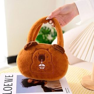 TÚI XÙ LÔNG CHUỘT NÂU CAPYBARA MS1051