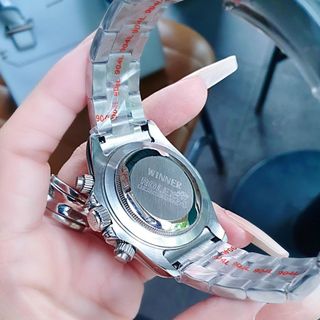 ĐỒNG HỒ NAM SIÊU CẤP RÔ LE MÁY CƠ NẠM ĐÁ FULL SIÊU SANG 6
