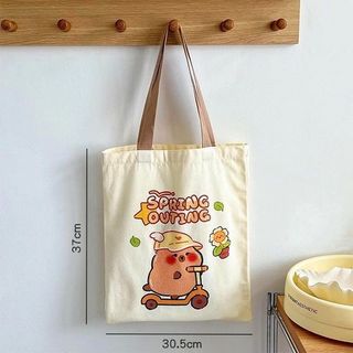 TÚI VẢI TOTE CAPYBARA