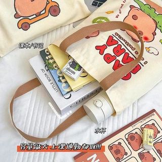 TÚI VẢI TOTE CAPYBARA