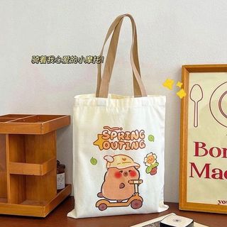 TÚI VẢI TOTE CAPYBARA giá sỉ