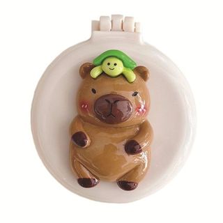 LƯỢC KÈM GƯƠNG GẤP GỌN CAPYBARA CHARM ĐẠI MS1058 giá sỉ