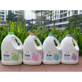 [ SỈ THÙNG 4 CAN ] Nước Giặt Quần Áo Em Bé Dnee 3000ml, Nước Giặt Xả Cho Trẻ Em Chính Hãng Có Tem Công Ty Đại Thịnh giá sỉ