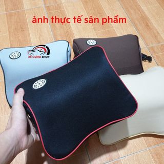 Bộ gối ghế tựa lưng và đầu xe hơi,ô tô chất liệu cao su non cao cấp