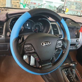 Bọc vô lăng ô tô chất liệu da PU - kích thước 38cm - B02