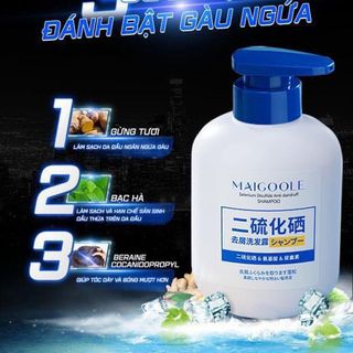 Dầu Gội Trị Gàu MaiGoole Nhật Bản