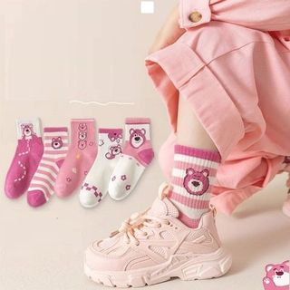 LỐ 10 ĐÔI TẤT LOTSO BÉ GÁI 1-12 TUỔI MS948