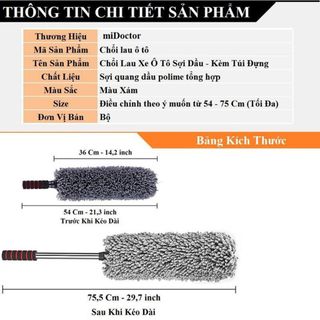 Chổi dọn vệ sinh ôtô loại tròn