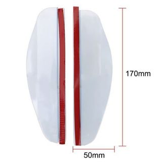 Bộ 2 vè che mưa gương chiếu hậu ô tô