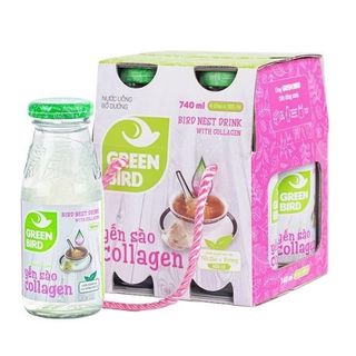 Yến Sào Green Bird  (Thùng 12 Lốc x 4 Hủ x 175ml)