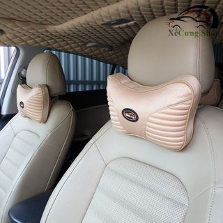 [Đủ màu] Gối Tựa Đầu Ô Tô Cao Cấp Siêu Mềm Chống Đau Mỏi Vai Gáy