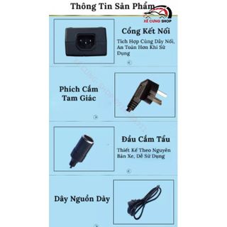 Bộ Adapter chuyển đổi dòng điện 100V-220V thành dòng điện 12V-5A