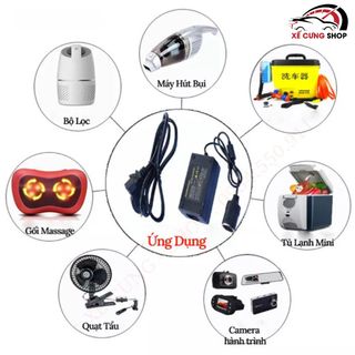 Bộ Adapter chuyển đổi dòng điện 100V-220V thành dòng điện 12V-5A