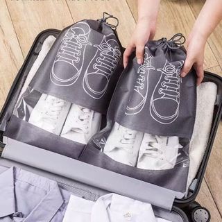 TÚI ĐỰNG GIÀY CÓ HÌNH SIZE LỚN 44X32CM - Túi đựng giày giá sỉ