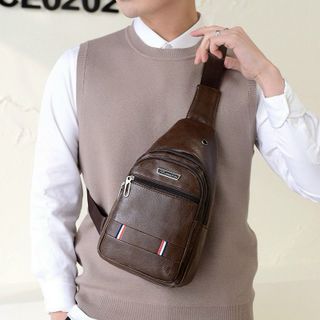 TÚI ĐEO CHÉO NAM DA PU BỀN BỈ, CHỐNG THẤM, LỰA CHỌN HOÀN HẢO CHO MỌI CHUYẾN ĐI WH712 - WINNIE HOUSE