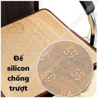 Tấm lót ghế trúc cao cấp cho ghế ô tô , văn phòng