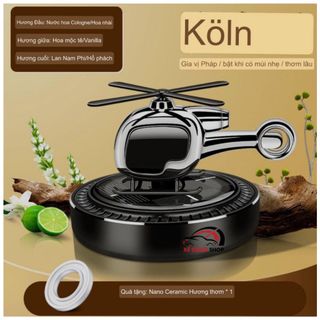 Nước hoa ô tô trực thăng năng lượng mặt trời,khuếch tán hương thơm