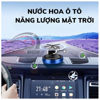 Nước hoa ô tô trực thăng năng lượng mặt trời,khuếch tán hương thơm