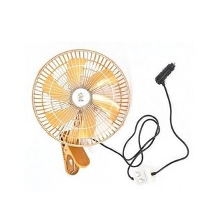 Quạt kẹp trên ô tô đường kính 28cm sử dụng điện 12V-24V