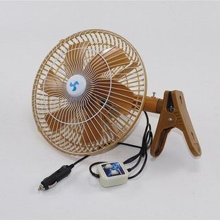 Quạt kẹp trên ô tô đường kính 28cm sử dụng điện 12V-24V