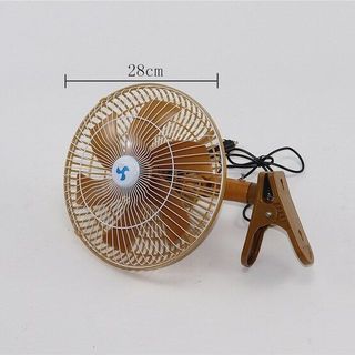 Quạt kẹp trên ô tô đường kính 28cm sử dụng điện 12V-24V