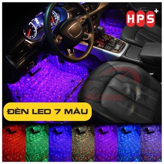 Đèn Led Gầm Ghế Ô Tô chiếu sao cắm cổng USB -Led Gầm 3 Bóng