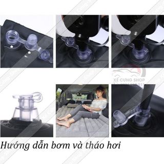 Đẹm hơi ô tô dành cho xe 7 chỗ tiện lợi