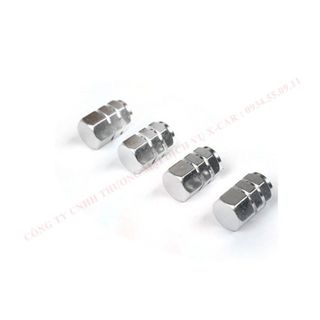 Bộ 4 ốc chụp đầu van ô tô xe máy cao cấp