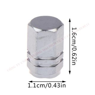 Bộ 4 ốc chụp đầu van ô tô xe máy cao cấp