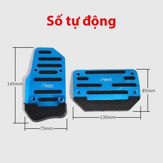 Bộ Ốp chân phanh, chân ga, côn số sàn, số tự động cho ô tô