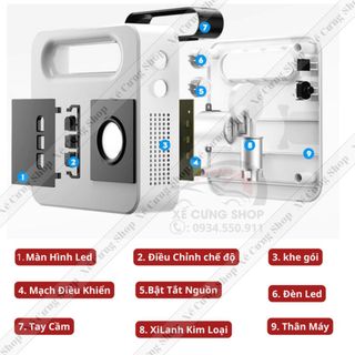 Bơm lốp xe ô tô Toyota Đồng Hồ Điện Tử Tự Ngắt Cao Cấp- đồng hồ cơ