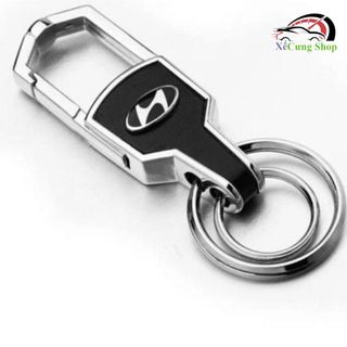 Móc kháo da in logo hãng xe
