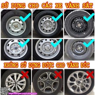 Ốp Mâm VF3 lazang kích cỡ R16- giá 1 ốp , ốp vỏ bọc bánh xe ô tô mâm sắt