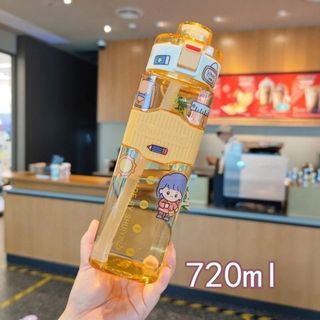 BÌNH NƯỚC DETOX CAO LÓT CAO SU CHỐNG TRƯỢT 720ML MS1017