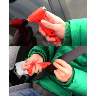 Búa thoát hiểm 2 trong 1 đập vỡ cửa kính ô tô sử dụng trong trường hợp khẩn cấp